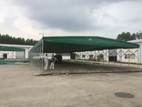 黔东南膜结构推拉棚